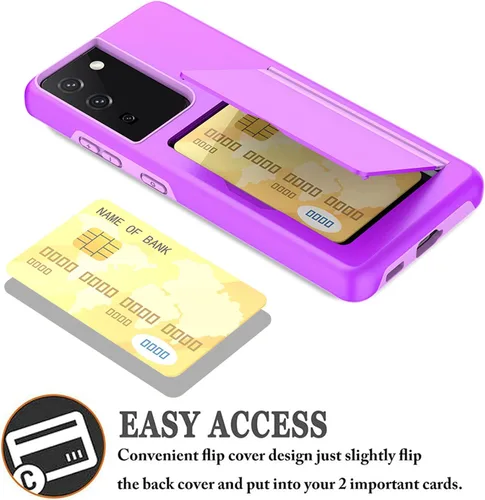Vista 3 de Asuwish Funda compatible con Samsung Galaxy S21 Glaxay S 21 5G de 6.2 pulgadas y protector de pantalla de vidrio templado, accesorios de celda
