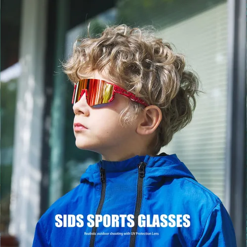 Vista 2 de SEKKAF Kids Sunglasses Youth Baseball Sunglasses for Boys Girls Softball Sports Sun Glasses UV Protection