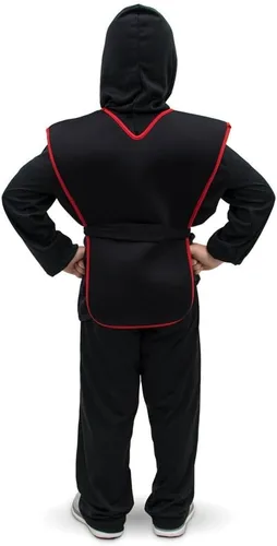 Vista 3 de Sneaky Dragon Ninja - Disfraz de guerrero de artes marciales para niños