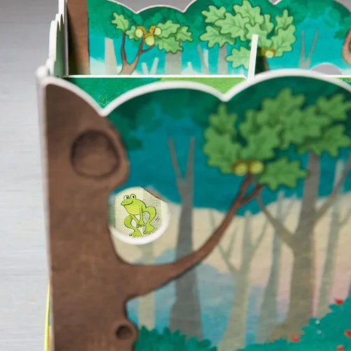 Vista 9 de HABA Mis primeros juegos: Amigos del bosque – Juegos 3D de memoria y asociación para niños pequeños, de 2 años en adelante, juguetes educativos