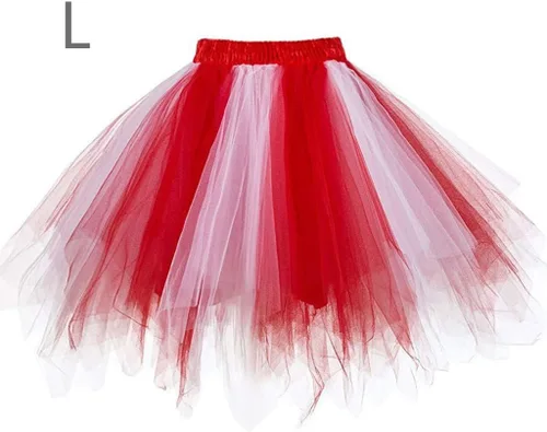 Vista 77 de Falda tutú de ballet para disfraz de fiesta de mujer