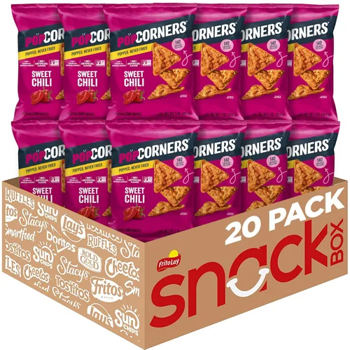 Vista 14 de PopCorners Snacks sin gluten, paquete variado de 3 sabores, bolsas de 1 onza (paquete de 20)