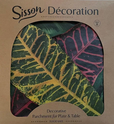 Vista 12 de Hojas de papel pergamino para tablas de queso y embutidos, hojas de Sisson Distribution (paquete de 20) (hojas de artista)