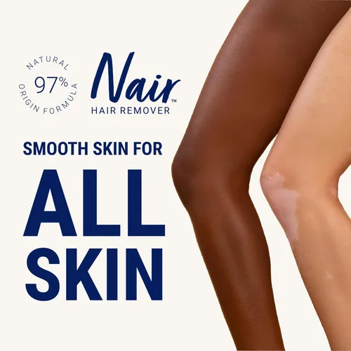 Vista 5 de Nair Tiras de cera depiladora, 40 unidades de piernas/cuerpo (paquete de 2)
