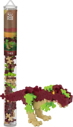 Vista 7 de PLUS PLUS Spinosaurus - Juego de bloques de construcción de figuras de dinosaurio 3D, mini piezas de rompecabezas entrelazadas, juguetes divertidos