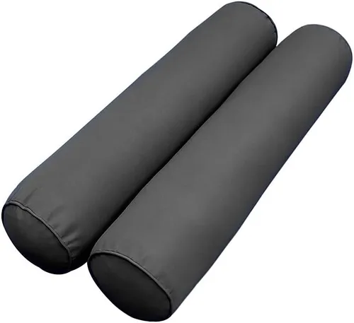Vista 4 de *Solo funda*-Estilo 6 fundas de almohada para colchón de sofá cama al aire libre con ribete de tubería tamaño Queen - AD003