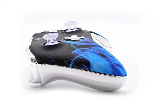 Vista 5 de Chromium Blue Fire - Mando para Xbox One S (conector jack de 0.138in), color azul