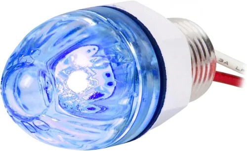 Vista 6 de GG Grand General 75390 Mini empuje/tornillo sandía ámbar/ámbar luz LED con tuerca 1 pulgada
