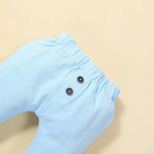 Vista 6 de VINUOKER Conjunto de ropa para bebé recién nacido prematuro para recién nacido, caballeros