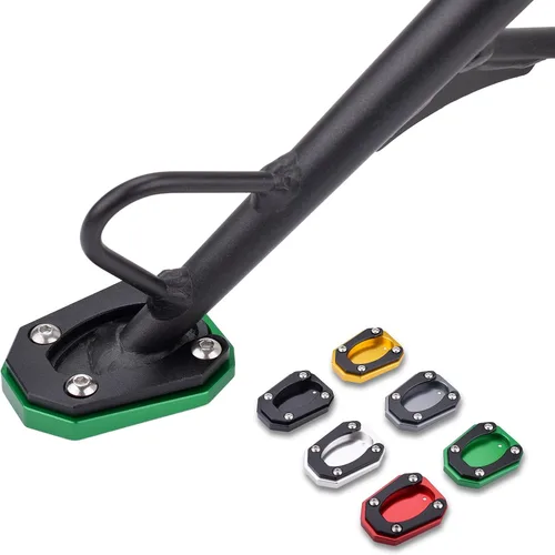 Vista 13 de Soporte de soporte lateral para motocicleta, soporte para placa ampliadora (para vehículo Kawasaki) Z900 RS Z650 RS Z1000 SX NINJA650 ZX-6R ZX-10R
