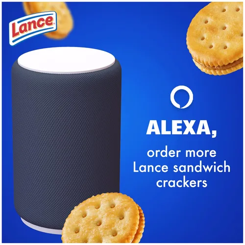 Vista 8 de Lance Galletas tipo sándwich, malta con mantequilla de maní, caja de 8