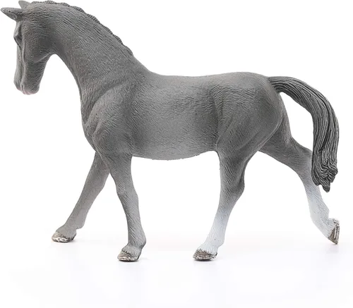 Vista 3 de Schleich Horse Club, juguetes realistas de caballos para niñas y niños, figura de juguete Trakehner Mare, a partir de 5 años