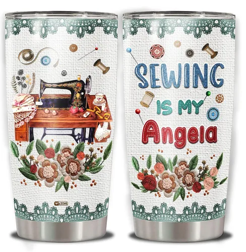 Vista 13 de WAZONE Vaso personalizado de reina negra con tapa, nombre personalizado de la Biblia de la Fe, termo de 20 onzas, 30 onzas, taza de viaje de acero