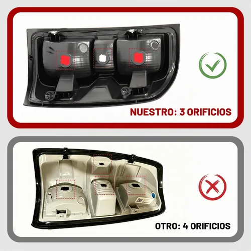 Vista 3 de HECASA Conjunto de Luces Traseras Compatible con Chevy Chevrolet Silverado 2014-2018 1500/2500/3500 HD GMC Sierra 3500 HD Modelo Dually Reemplazo