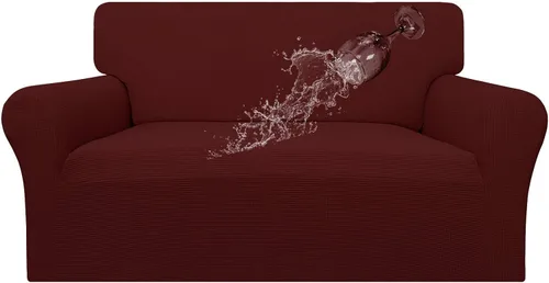 Vista 44 de Easy-Going - Funda para sofá 100% impermeable de ambos lados, funda de jacquard elástica, protector de muebles a prueba de derrames, para niños