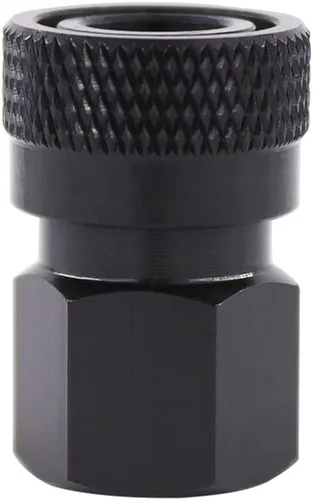Vista 6 de Adaptador de enchufe de desconexión rápida de rosca hembra NPT de 1/8 ", adaptador de desconexión rápida hembra de 0.315 in, accesorios de carga PCP