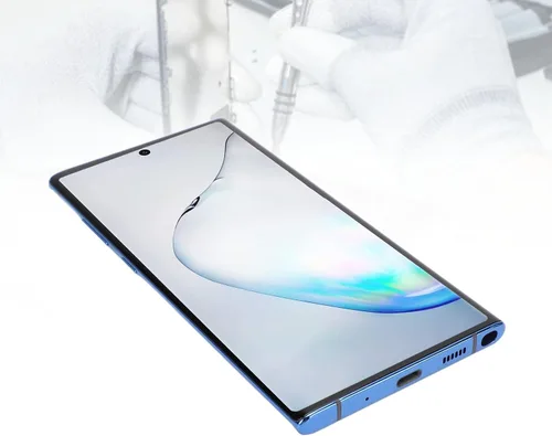 Vista 8 de Reemplazo de pantalla de teléfono para Galaxy Note 10 Plus, pantalla AMOLED de 6.8 pulgadas con soporte de huellas dactilares, ensamblaje