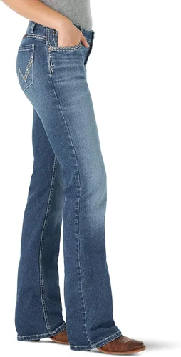 Vista 3 de Wrangler Jeans de equitación Shiloh de tiro bajo para mujer