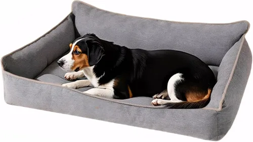 Vista 6 de Dog Bed Deluxe Plush Dog Crate Beds Comfy Kennel Pad Anti-Slip Pet Sleeping Mat Dogs Breeds Pet Bed