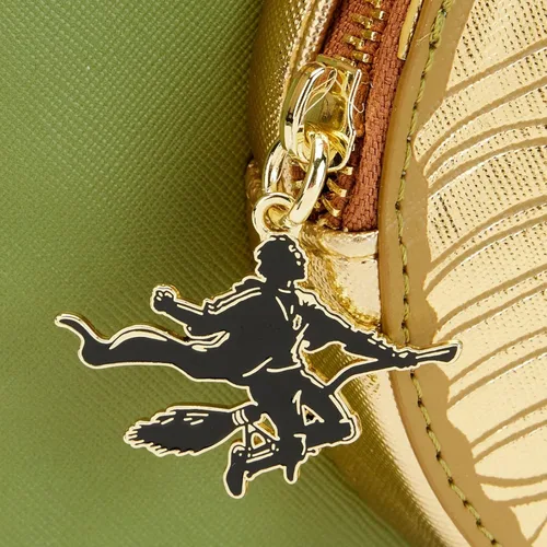 Vista 4 de Loungefly Harry Potter Golden Snitch Mini mochila, Multi, Mini mochila