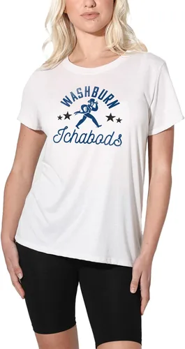 Vista 306 de Colección oficial de camisetas sueltas para mujer, color blanco