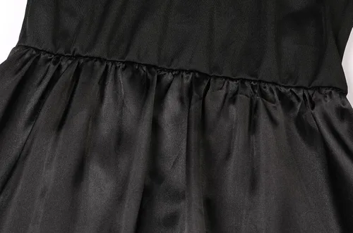 Vista 7 de Disfraz de vampiro para niñas, disfraz gótico para fiesta de Halloween