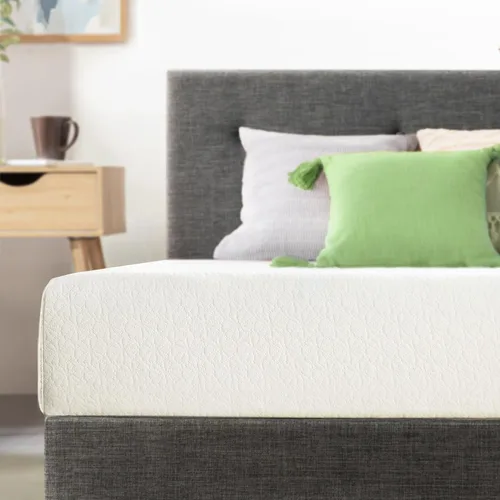 Vista 17 de Best Price Colchón de Espuma Viscoelástica de Té Verde para Niños y Adultos, Firmeza Media, Tamaño Completo de 5 Pulgadas, Bed-in-A-Box