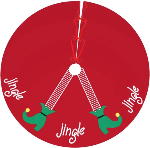 Vista 26 de Falda de árbol de Navidad de 30 pulgadas, edredón de cachorros labrador, decoraciones navideñas para fiestas festivas interiores y exteriores