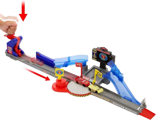 Vista 2 de Mattel Disney and Pixar Cars - Juego de pistones para carreras