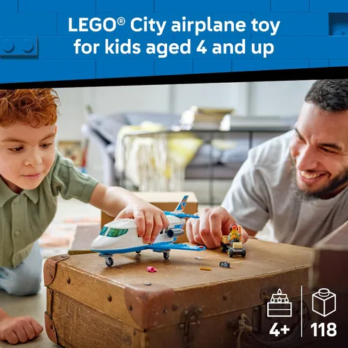 Vista 2 de LEGO City Passenger Jet 60492