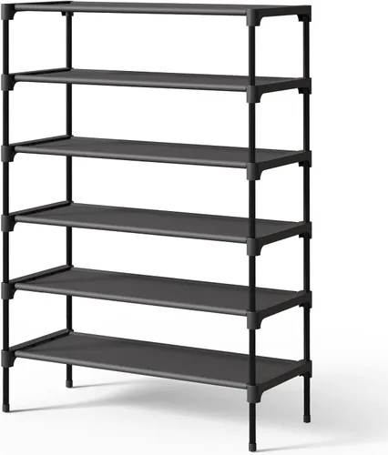 Vista 14 de Kitsure Zapatero – Estante no tejido para zapatos, organizador de zapatos para armario, entrada, garaje y pasillo, estantes apilables para zapatos