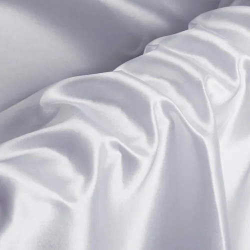 Vista 12 de 1 yarda de 63 pulgadas de ancho negro sedoso 100% poliéster, tela de satén para bodas, decoración, fiesta, moda, ropa, manualidades, costura
