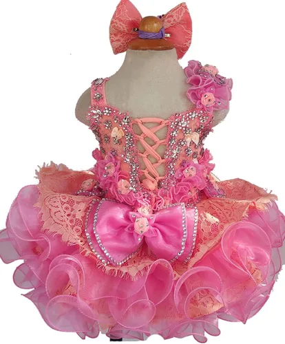 Vista 6 de Jenniferwu Vestidos hechos a mano, vestidos de cumpleaños, vestido de princesa para niñas