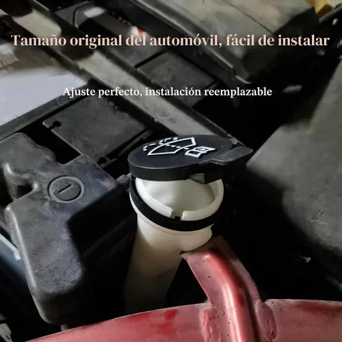 Vista 7 de Tapa de botella de limpiaparabrisas de automóvil, tapa de botella de tanque de depósito de líquido lavaparabrisas, tapa de repuesto de botella