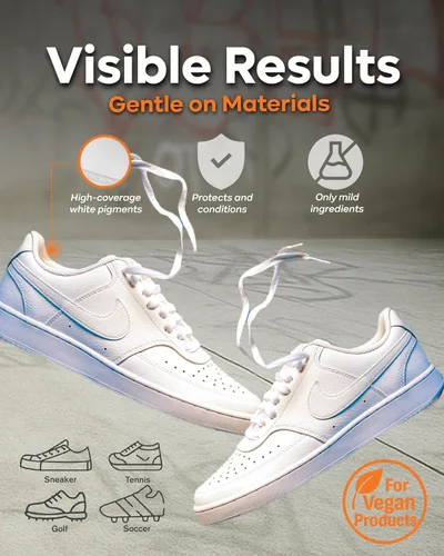 Vista 4 de Sneaker White by Collonil Limpiador de zapatos blanco Esponja integrada en crema líquida
