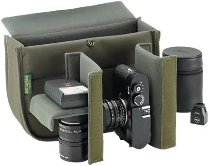 Vista 6 de Billingham Hadley - Bolsa de lona para cámara (tamaño pequeño), diseño con texto "Parent