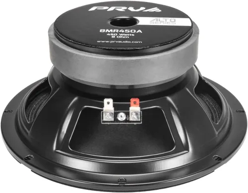 Vista 6 de PRV AUDIO 8MR450A - Altavoz de rango medio de 8 pulgadas, 8 ohmios, 450 vatios, 96 dB, altavoz de rango medio para sistema de sonido profesional