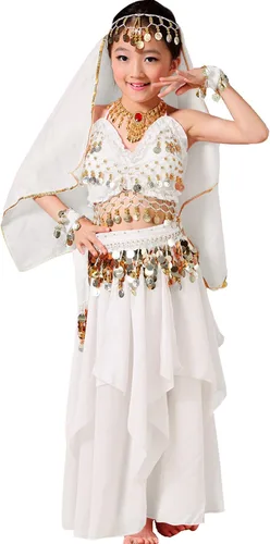 Vista 45 de Astage Disfraz de princesa para niñas, ropa de Halloween, vestido de carnaval, danza, todos los conjuntos