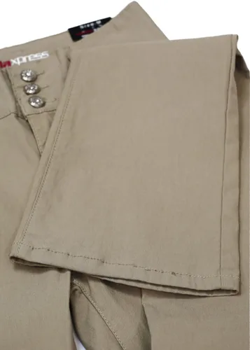 Vista 8 de Moda Xpress Levantacola - Pantalones ajustados de cintura alta para mujer y jóvenes, pantalones ajustados para levantamiento de glúteos, color azul