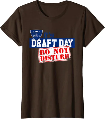 Vista 23 de It 's Fantasy Fútbol Proyecto de Día, Do Not Disturb playera, Anaranjado Gris Oscuro