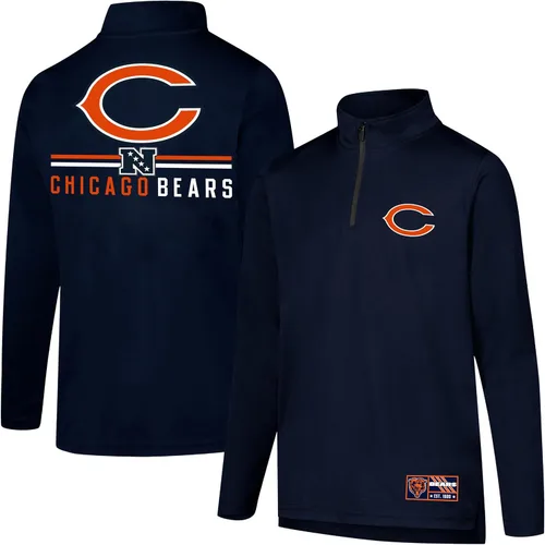 Vista 37 de Ultra Game - Camiseta juvenil NFL oficial con cremallera de un cuarto y manga larga súper suave