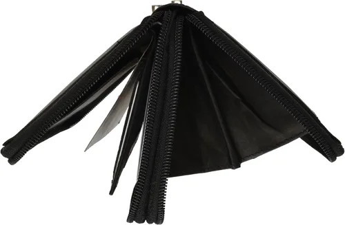 Vista 6 de Marshal Cartera estándar de cuero genuino para mujer #4575CF Negro