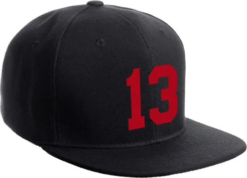 Vista 175 de Número de equipo modificado para requisitos particulares del jugador del color del sombrero del Snapback de la visera plana clásica de la visera