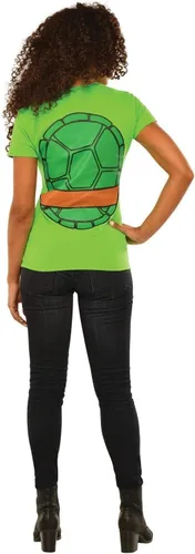 Vista 2 de Rubie's - Disfraz de Rafael de las Tortugas Ninja, Camiseta con máscara