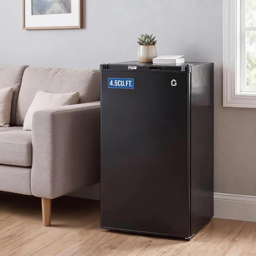 Vista 10 de Garvee Refrigerador compacto de 3.2 pies cúbicos Mini refrigerador de una puerta con funcionamiento silencioso y eficiente energéticamente