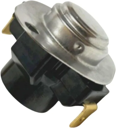 Vista 2 de Termostato de control de ventilador ajustable con rango de 140F-180F, apto para madera, inserto y soplador de chimenea de gas