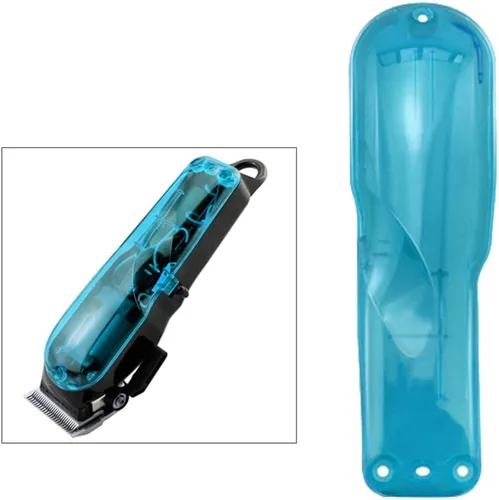 Vista 2 de Plástico inalámbrico Magic Hair Clippers Clear DIY cubierta trasera caso accesorio para Wahl (8148) Accesorios