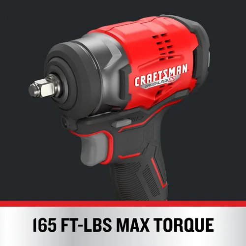 Vista 3 de CRAFTSMAN V20 RP - Llave de impacto inalámbrica, transmisión de 3/8 pulgadas, solo herramienta (CMCF911B)