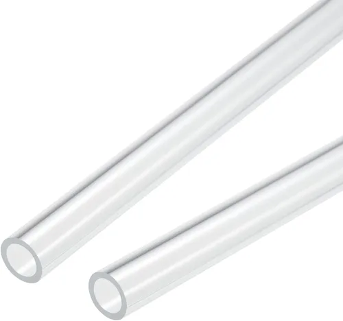 Vista 20 de MECCANIXITY Tubo acrílico transparente rígido redondo tubo 0.157 in (5/32") ID 0.315 in (5/16") OD 10" para lámparas y linternas, sistema