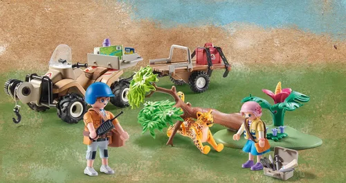 Vista 2 de Playmobil Wiltopia Animal Rescue Quad